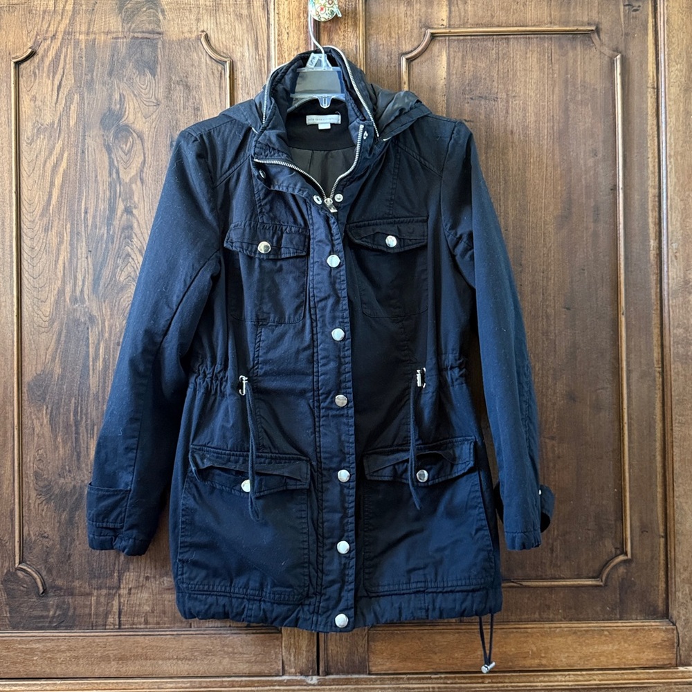 New York & Company Black Utility Jacket